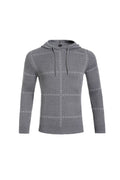 Maglione da uomo Valstrend in maglia con motivo a quadri, stile casual e sportivo, tessuto morbido e confortevole.