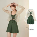 Costume da bagno a maniche lunghe da donna Valstrend, stile conservatore, slim fit, tessuto elastico e comodo.