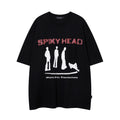 Abstract Letter Print Short-sleeve T-shirt