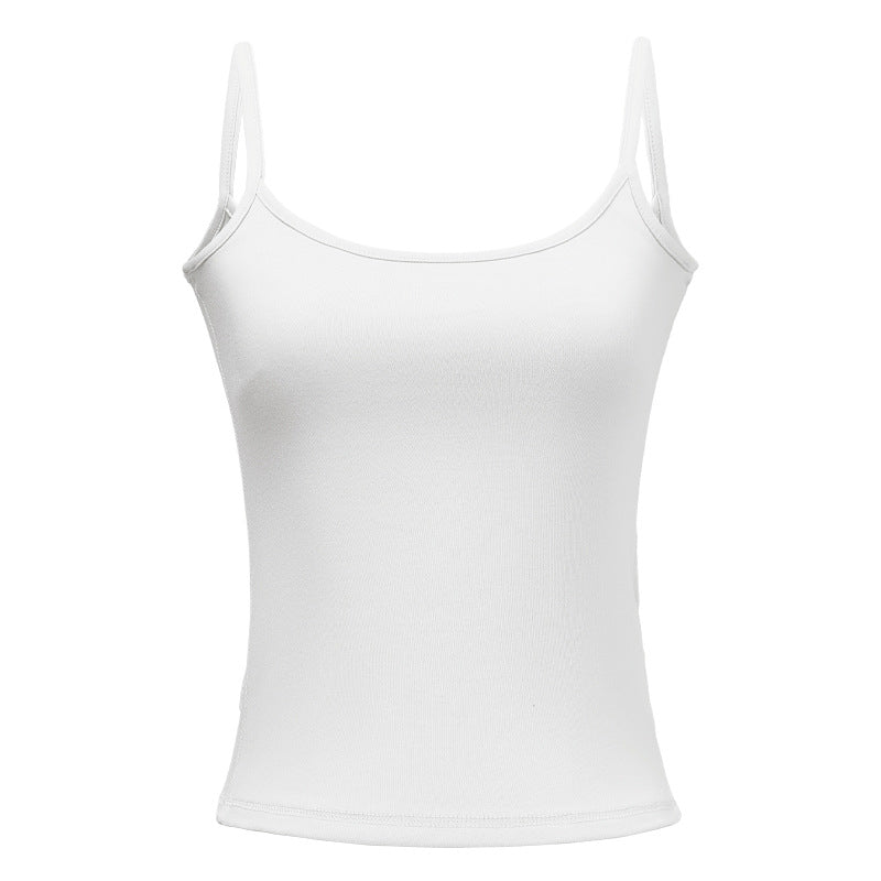 Maglietta senza maniche Valstrend, indumento intimo da esterno con bretelle, stile senza maniche per abbigliamento casual e comodo