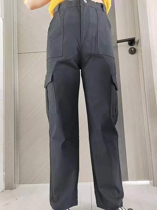 Pantaloni casual donna a vita alta e alta elasticità Valstrend, comodi e aderenti, in tessuto morbido e confortevole