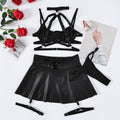 Reggiseno con spalline in pizzo e set di reggiseno e mutandine di Valstrend Shop, dettagli in pizzo e design elegante