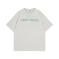 Creative Letters Short Sleeve T-shirt Punk