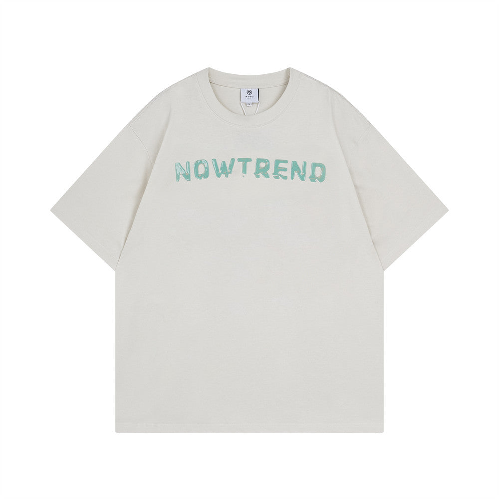 Creative Letters Short Sleeve T-shirt Punk