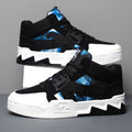 Sneakers casual da uomo Valstrend con motivo camouflage alla moda, stile trendy e confortevole.