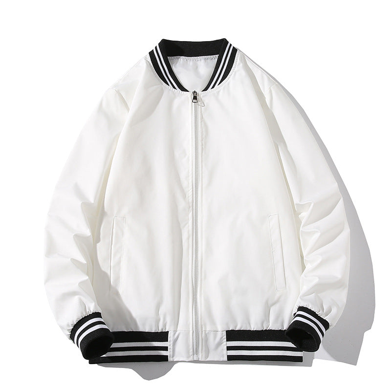 Giacca cinese da uomo taglia grande Valstrend, stile tradizionale con dettagli eleganti e tessuto resistente, vista frontale.