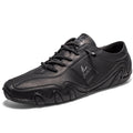 Scarpe casual da uomo plus size Valstrend, scarpa elegante con suola in gomma e design comodo, vista frontale e dettagli in tessuto.