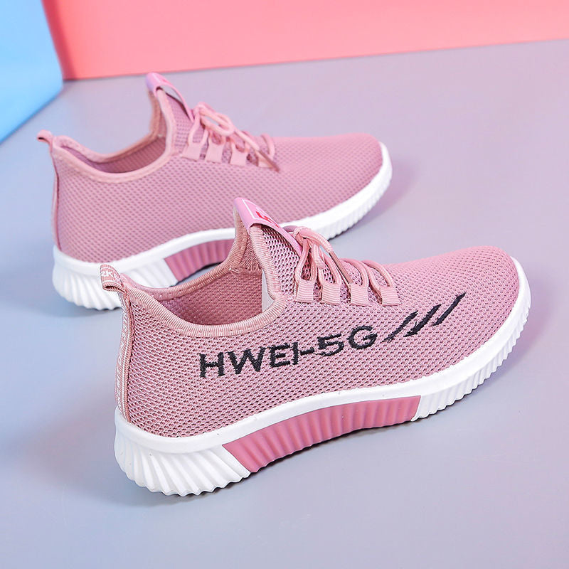Scarpe tradizionali femminili Valstrend in tessuto traspirante per sport e tempo libero, con design classico cinese.