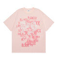 Bow Embroidered Printed Short Sleeve
