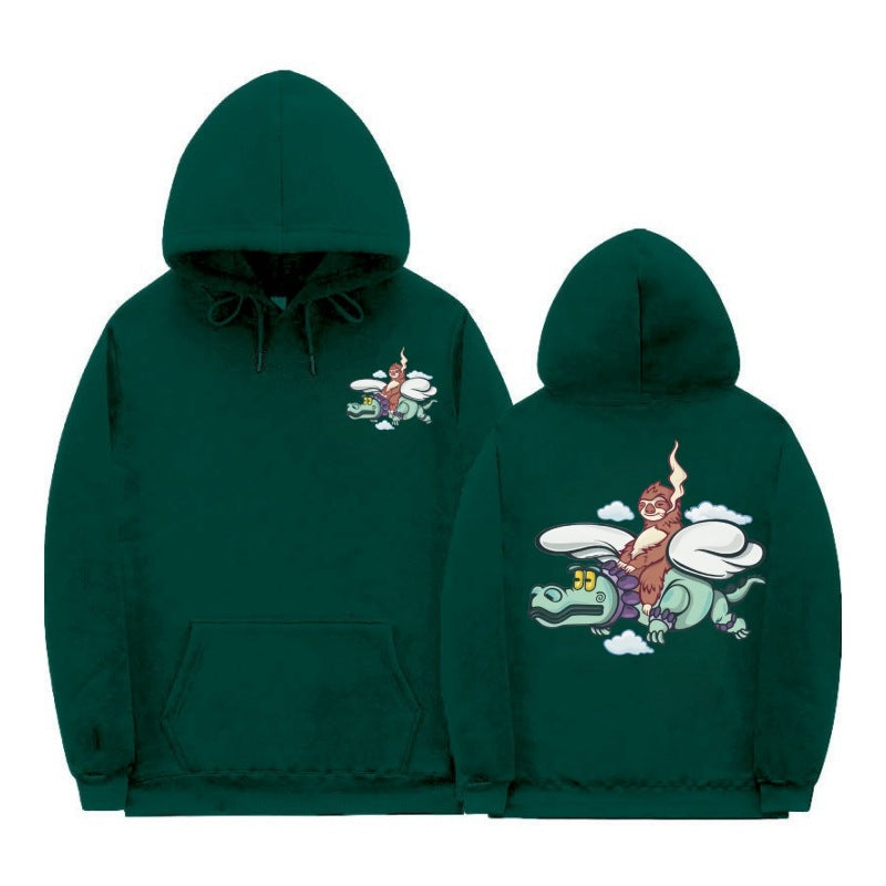 Felpa con cappuccio oversized da donna Valstrend, tessuto brushed, stile casual e comodo, in taglia grande, colore neutro.