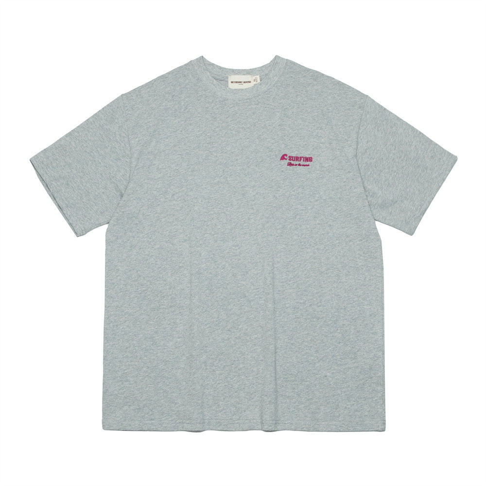 HAILANG Letter Print Short-sleeve