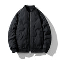 Giacca in piuma d'anatra bianca, calda e spessa in stile coreano, per uomo, moda invernale trendy Valstrend.