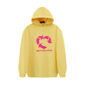 Felpa unisex con stampa lettera, stile hip hop, marca Valstrend, con cappuccio e dettaglio casual per uomo e donna