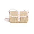 Borsa da donna in paglia estiva Valstrend, tracolla di moda, stile leggero e naturale, ideale per l'estate.