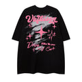 Dark High Street Cross Print Short Sleeve