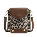 Piccola borsa quadrata tridimensionale da donna Valstrend, elegante e compatta, in tessuto con dettagli moderni.