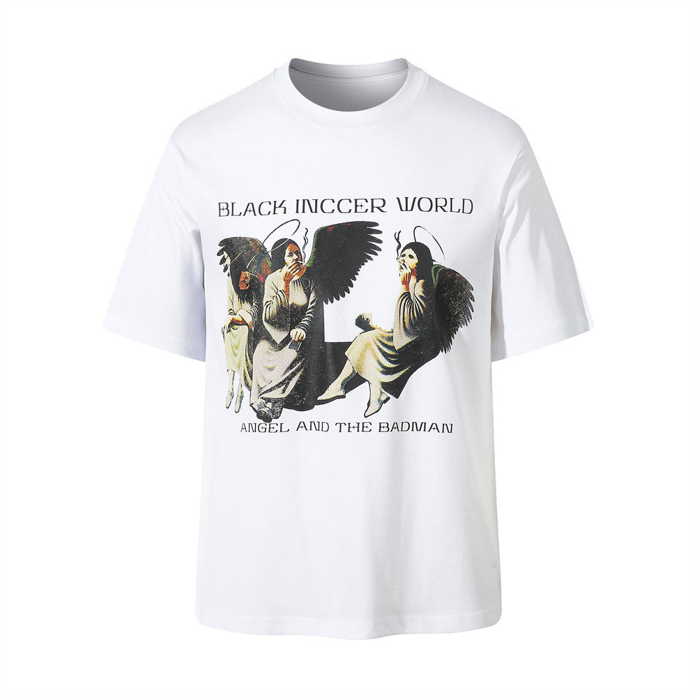 Dark Angel Print Short Sleeve