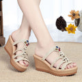 Sandali donna con platform e tacco alto Valstrend, scarpe eleganti con suola spessa e design alla moda, da donna.