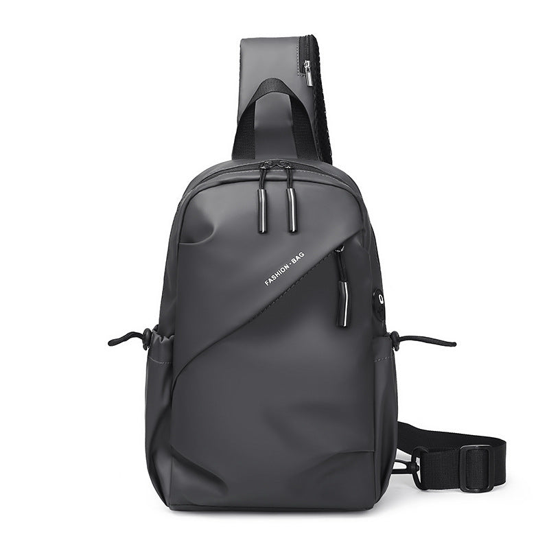 Marsupio sportivo da uomo Valstrend, borsa a tracolla multifunzionale, ideale per sport e uso quotidiano, in tessuto resistente.