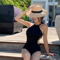Costume intero da donna Valstrend, bikini halter con design elegante e colori vivaci, perfetto per il mare e la piscina.