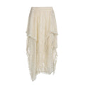 French Classical Court Style A- Line Skirt