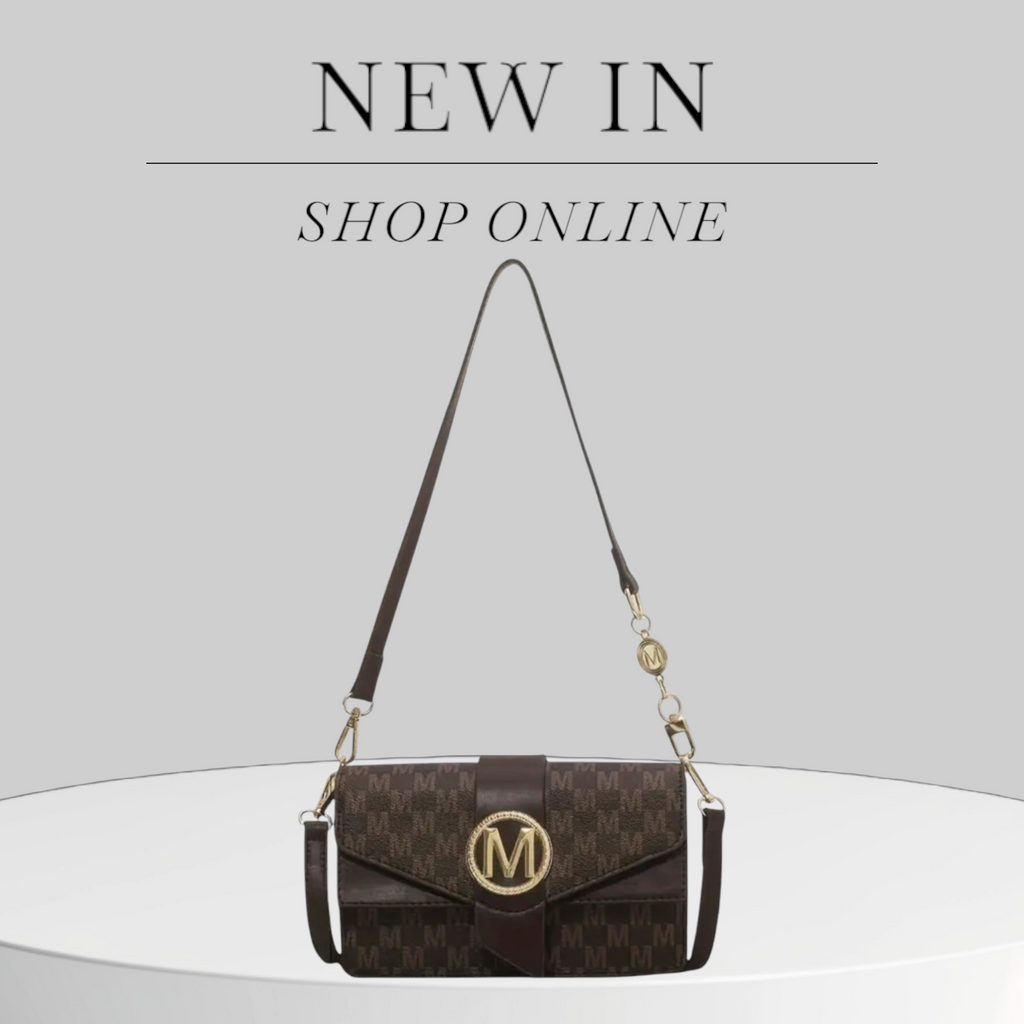 Borsa donna in pelle di alta qualità con catena alla spalla, stile trendy e elegante, marchio Valstrend.