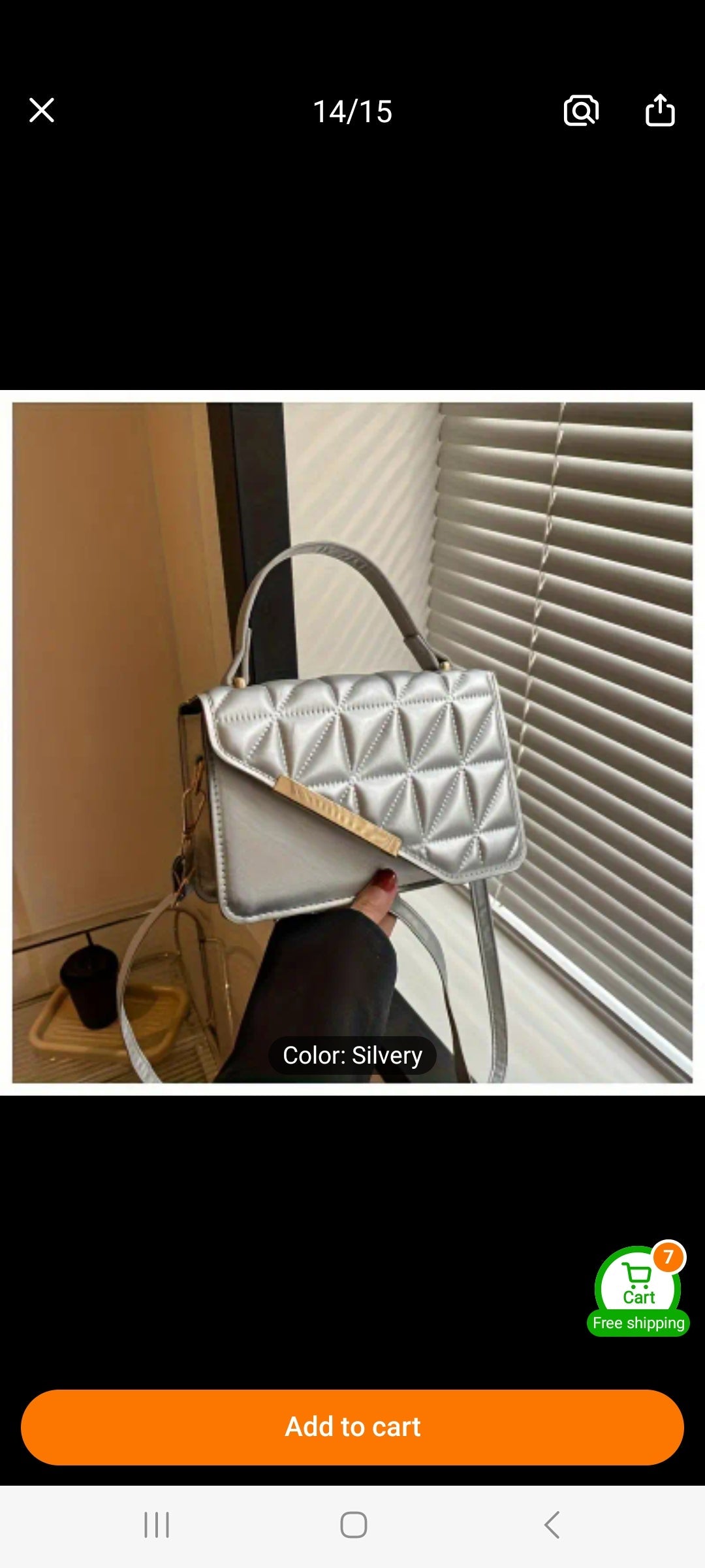 Borsa donna piccola casual in pelle PU Valstrend, tracolla compatta e elegante, vista frontale con dettagli e cinturino regolabile