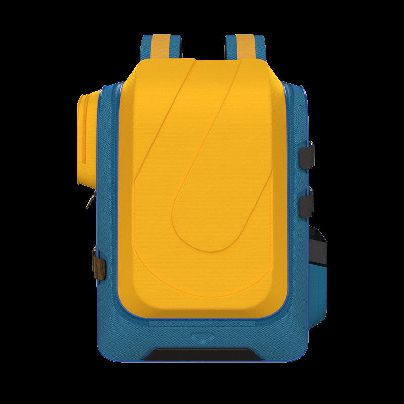 Zaino scolastico waterproof e traspirante Valstrend, extra large per ridurre il peso, con spallacci imbottiti e tasche multiple