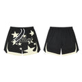 Pantaloncini da basket brillanti Valstrend, pantaloni estivi larghi per allenamento, stile americano, tessuto leggero e traspirante