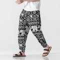 Pantaloni da spiaggia da uomo Valstrend shop, pantaloni casual retro con cintura, tessuto leggero e stile rilassato.