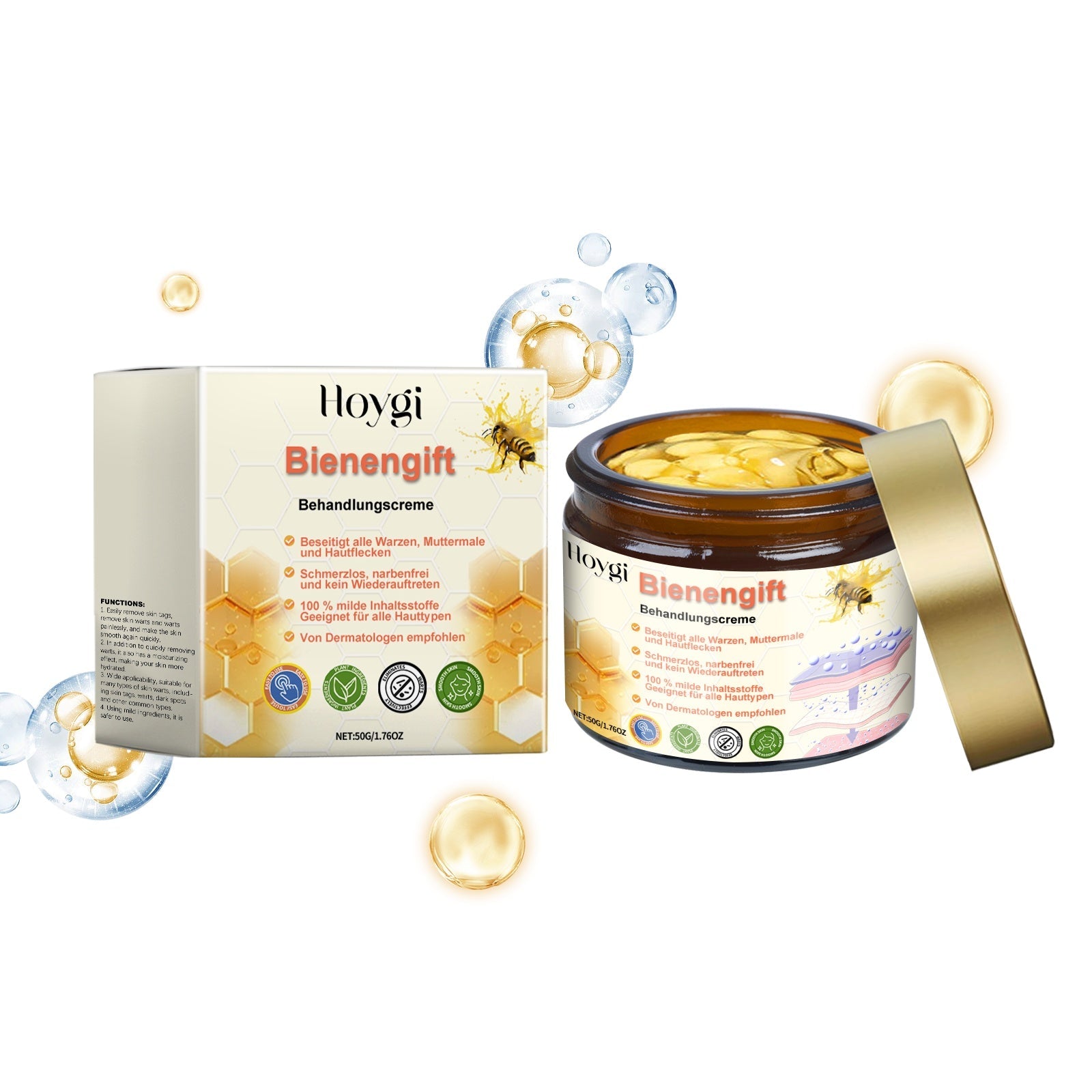 Crema rimuovi verruche Valstrend shop in tubetto con applicatore, ideale per trattare visibilmente le verruche sulla pelle.