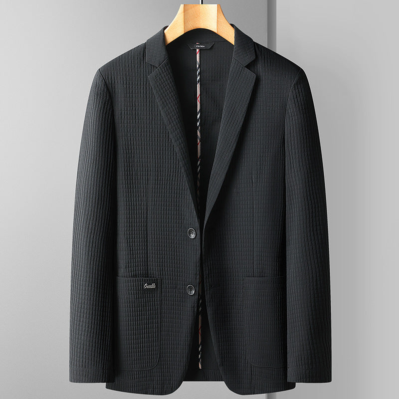 Giacca casual elegante primavera e autunno Valstrend, giacca business di alta qualità, tessuto resistente e stile raffinato.