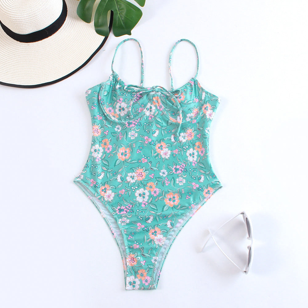 Costume intero da donna Valstrend, bikini nuovo, con design elegante e tessuto colorato per nuoto e relax in spiaggia.