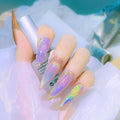 Gel colorato universale Valstrend Cat Eye con effetto arcobaleno, lucidissimo e brillante, ideale per unghie UV e laser rainbow.