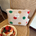 Borsa da viaggio invernale Valstrend con polka dot colorati, grande capacità per cosmetici e prodotti per la cura della pelle