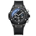 Orologio da uomo Valstrend con cinturino in silicone e quadrante al quarzo, elegante e resistente, mostrato sul polso.