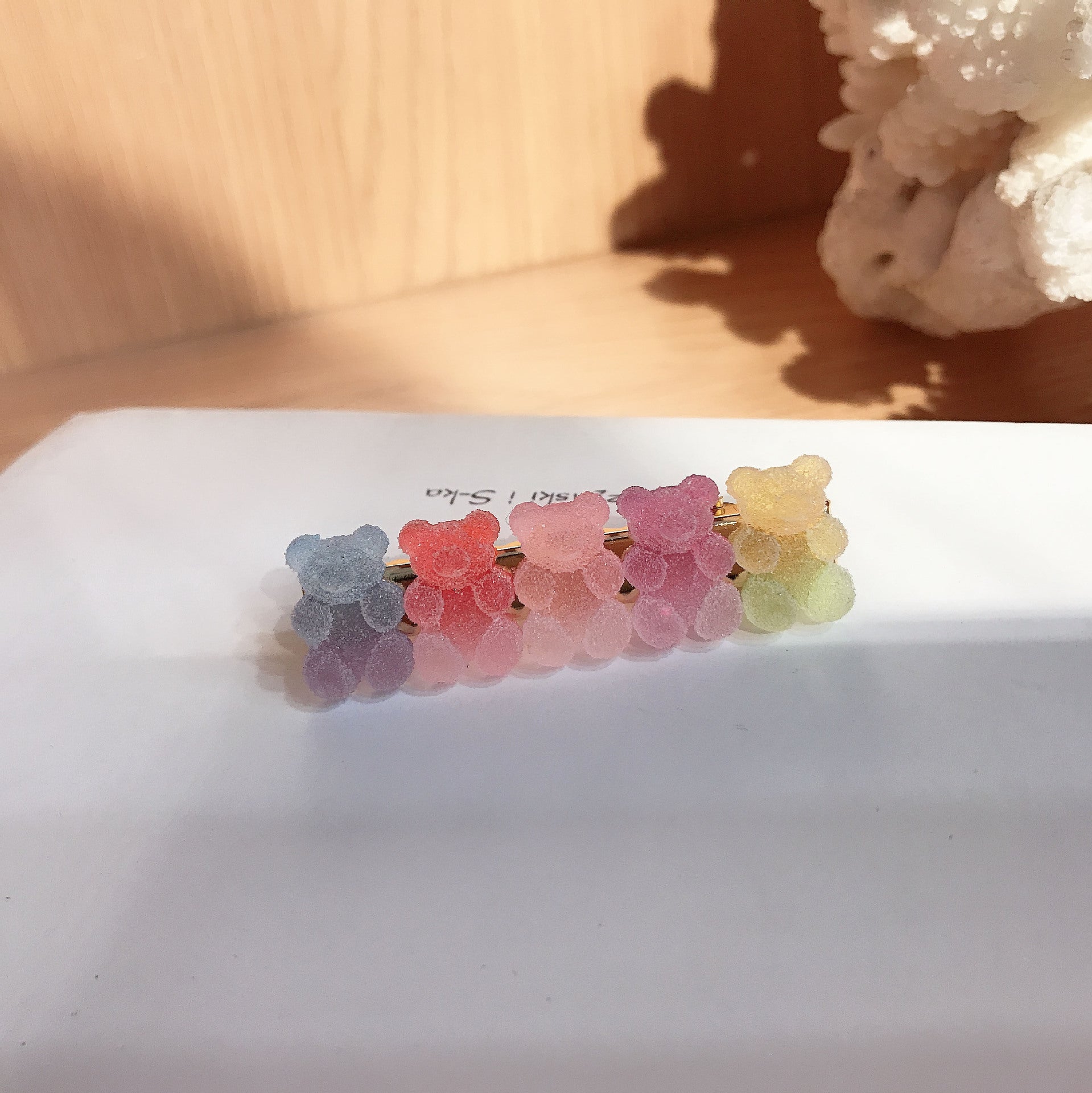Spilla a clips a lato con ragazza carina in stile cartone animato, accessori per capelli femminili Valstrend shop