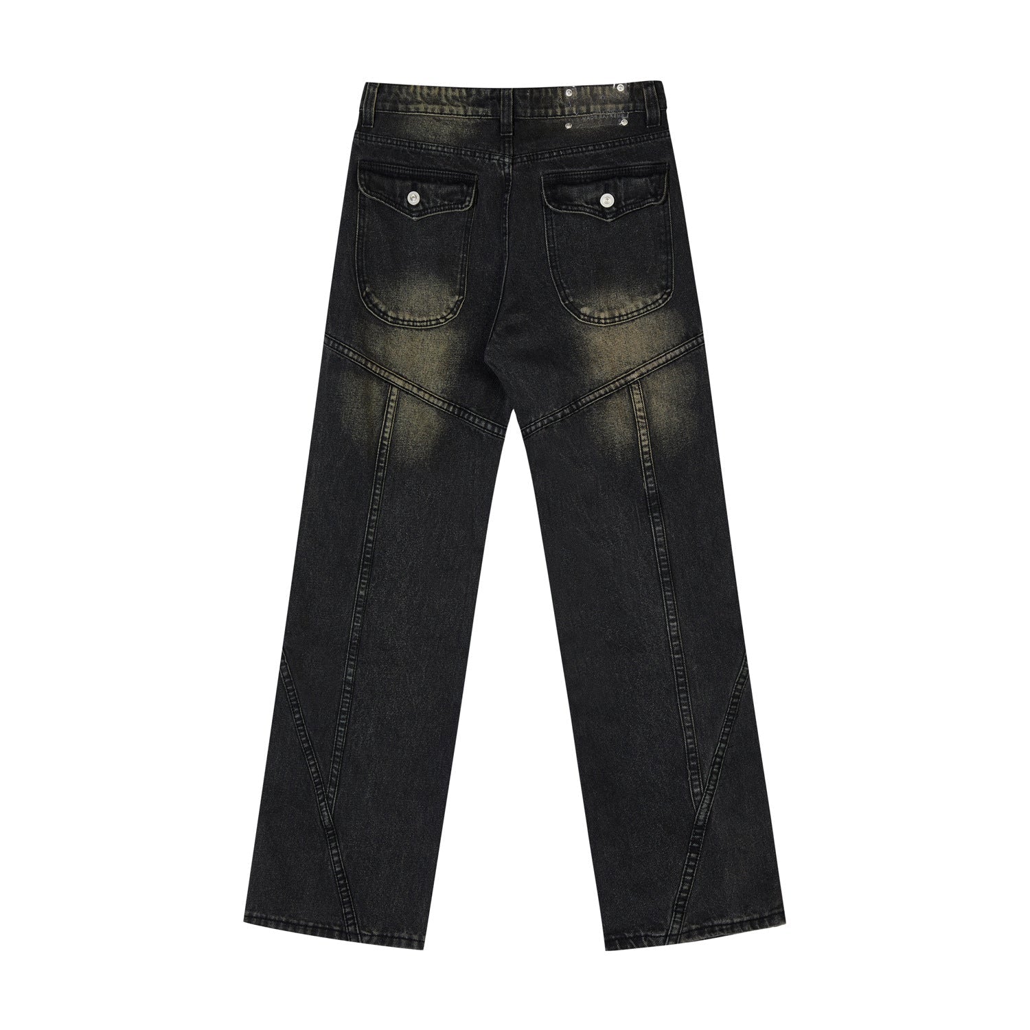 Jeans casual larghi per uomo e donna di Valstrend Shop, pantaloni comodi e svasati in tessuto denim.