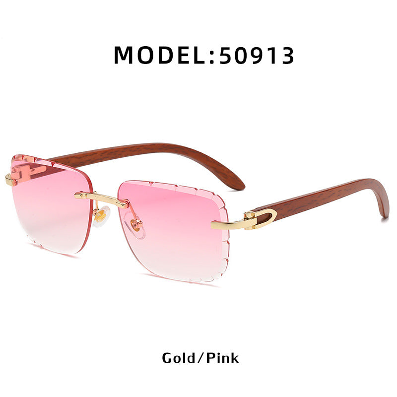 Occhiali da sole quadrati da donna Valstrend, stile alla moda, con montatura nera e lenti scure, eleganti e trendy.