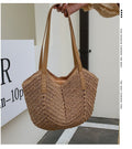 Borsa grande Valstrend shop per donna, stile coreano per vacanze, con dettagli eleganti e capacità ampia.