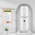Water Replenishing Instrument USB Charging Cartoon Cute Doll Spray Humidifier Handheld