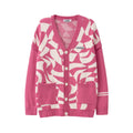Fashion Design Sense V-neck Single Breasted Loose Cardigan Sweater