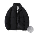 Giacca trapuntata calda per coppie Valstrend, imbottitura in cotone e graphene, stile loose, giacca invernale elegante.