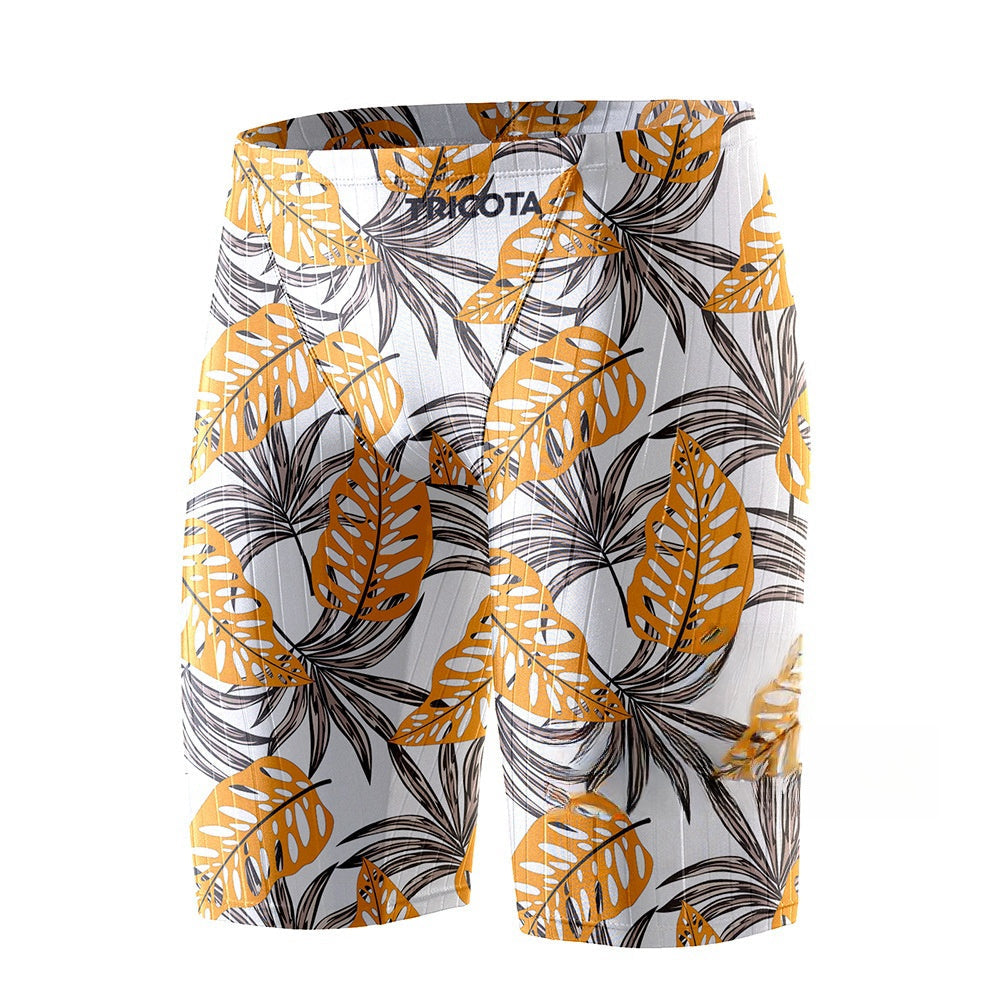 Costumi da bagno da uomo Valstrend, pantaloni in seta ghiaccio traspirante e ad asciugatura rapida, ideali per l'estate e il nuoto.