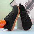 Scarpe sportive da uomo Valstrend, calzature casual con suola antiscivolo, punta ampia e design comodo per piedi nudi.