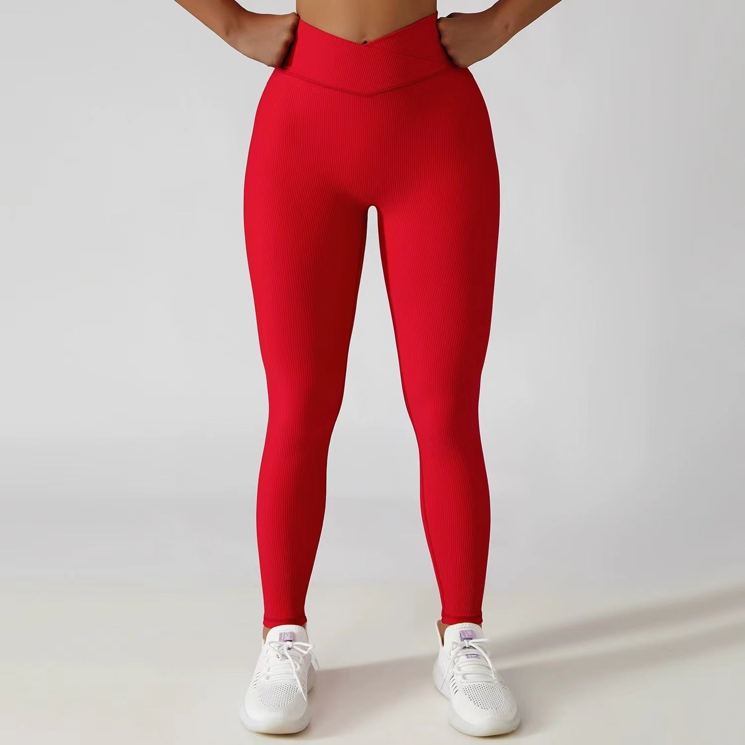 Completi yoga a tre pezzi Valstrend con top a maniche lunghe e pantaloni sportivi in tessuto traspirante, ideale per allenamenti.