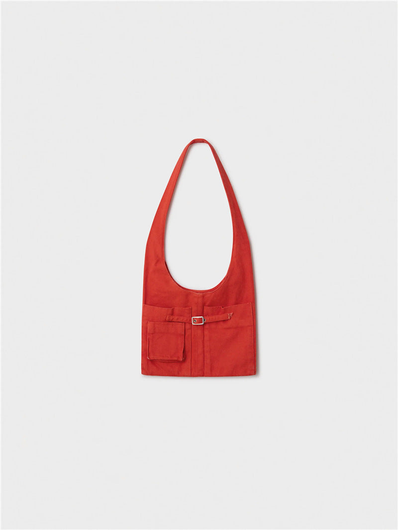 Borsa a tracolla casual Valstrend con più tasche e design esterno, stile pratico e versatile per uso quotidiano.