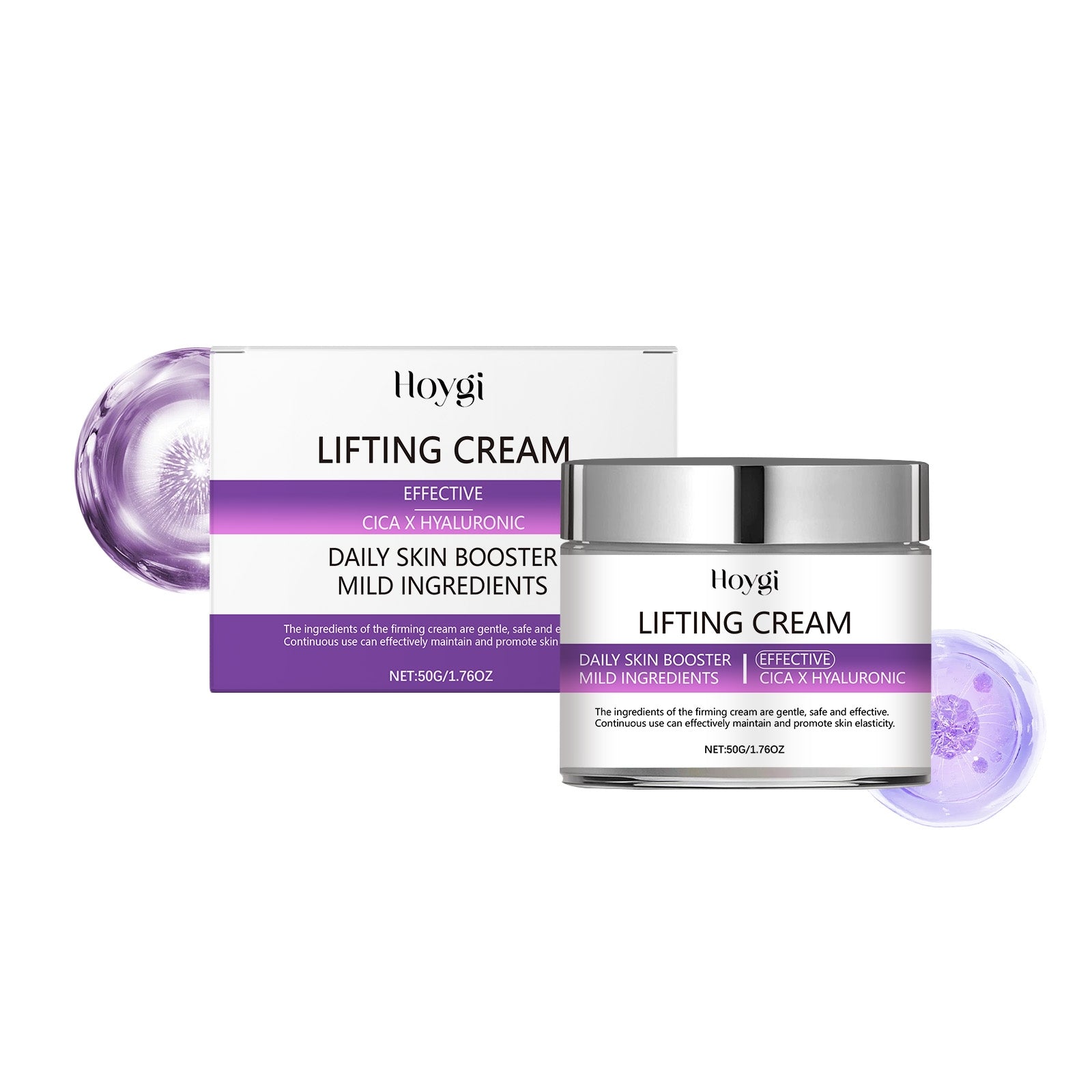 Crema idratante e rassodante per il viso Valstrend, confezione con crema bianca e texture morbida, adatta alla cura della pelle.