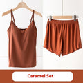 Home Base Camisole Set Yoga Exercise Running Outerwear With Chest Pad