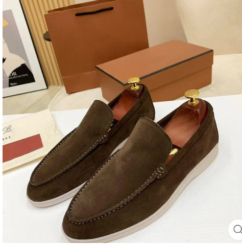 Men's Casual Loafers Lightweight Daily Slip-on Same Lazy Shoes